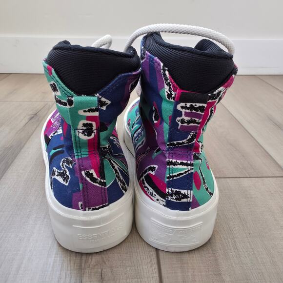 Converse Skid Grip xFear of God Essentials x Limoges Green Sneakers Men Sz 11 - Picture 4 of 14